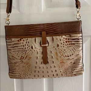 Brahmin Mini Arno Praline Vineyard Tote and Wallet